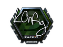 Sticker | k0nfig (Foil) | London 2018