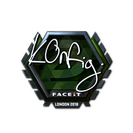Sticker | k0nfig (Foil) | London 2018