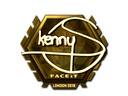 Sticker | kennyS (Gold) | London 2018