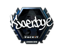 Sticker | Kjaerbye (Foil) | London 2018