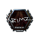Sticker | KRIMZ (Foil) | London 2018