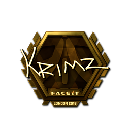 KRIMZ (золотая) | Лондон-2018