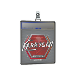 Sticker Slab | karrigan | London 2018