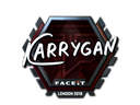 Sticker | karrigan (Foil) | London 2018