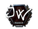 Sticker | JW (Foil) | London 2018