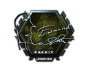 Sticker | Edward (Foil) | London 2018