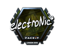 Sticker | electronic (Foil) | London 2018