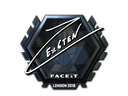Sticker | Ex6TenZ (Foil) | London 2018