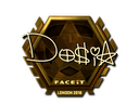 Sticker | Dosia (Gold) | London 2018