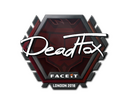 Sticker | DeadFox | London 2018