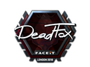 Sticker | DeadFox (Foil) | London 2018