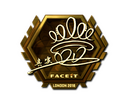 Sticker | DD (Gold) | London 2018