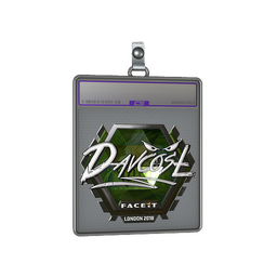 Sticker Slab | DavCost (Foil) | London 2018