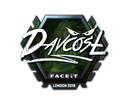 Sticker | DavCost (Foil) | London 2018