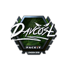 Sticker | DavCost (Foil) | London 2018