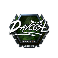 Sticker | DavCost (Foil) | London 2018