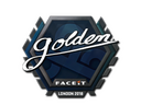 Sticker | Golden | London 2018