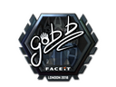 Sticker | gob b (Foil) | London 2018
