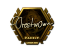 Sticker | f0rest (Gold) | London 2018