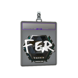 Sticker Slab | fer (Foil) | London 2018