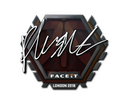 Sticker | flusha | London 2018