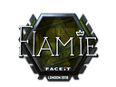 Sticker | flamie (Foil) | London 2018