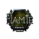 Sticker | flamie (Foil) | London 2018