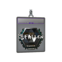 Sticker Slab | FalleN (Foil) | London 2018