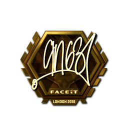 Sticker | ANGE1 (Gold) | London 2018