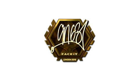 Sticker | ANGE1 (Gold) | London 2018