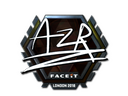 Sticker | AZR (Foil) | London 2018