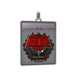 Sticker Slab | HellRaisers (Foil) | London 2018