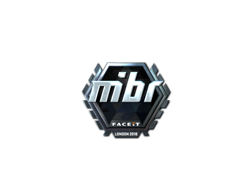 Наліпка | MIBR (лискуча) | Лондон 2018