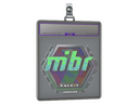Sticker Slab | MIBR (Holo) | London 2018