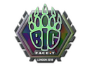 Sticker | BIG (Holo) | London 2018