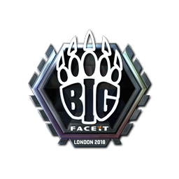 BIG (металлическая) | Лондон-2018