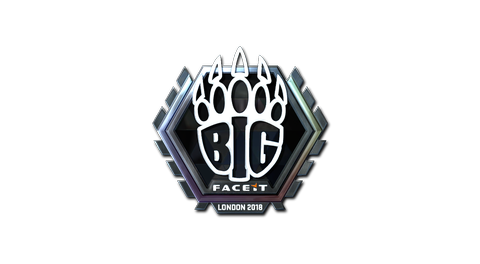 Sticker | BIG (Foil) | London 2018
