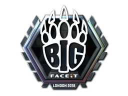 Sticker | BIG (Foil) | London 2018