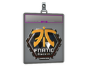 Sticker Slab | Fnatic (Foil) | London 2018