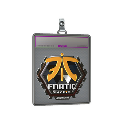 Sticker Slab | Fnatic (Foil) | London 2018