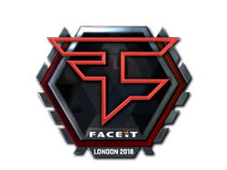 Sticker | FaZe Clan (Foil) | London 2018