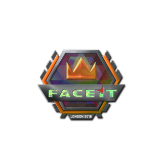 Sticker | FACEIT (Holo) | London 2018