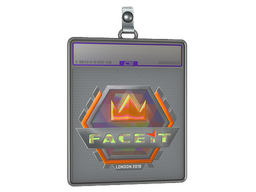 Sticker Slab | FACEIT (Holo) | London 2018
