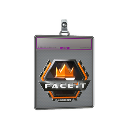 Sticker Slab | FACEIT (Foil) | London 2018