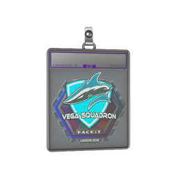 Sticker Slab | Vega Squadron (Holo) | London 2018