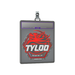 Sticker Slab | Tyloo (Holo) | London 2018
