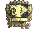 Sticker | Lynn Vision (Gold) | Budapest 2025