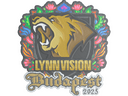 Sticker | Lynn Vision (Embroidered) | Budapest 2025