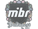 Sticker | MIBR | Budapest 2025
