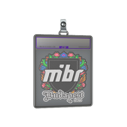 Sticker Slab | MIBR (Embroidered) | Budapest 2025